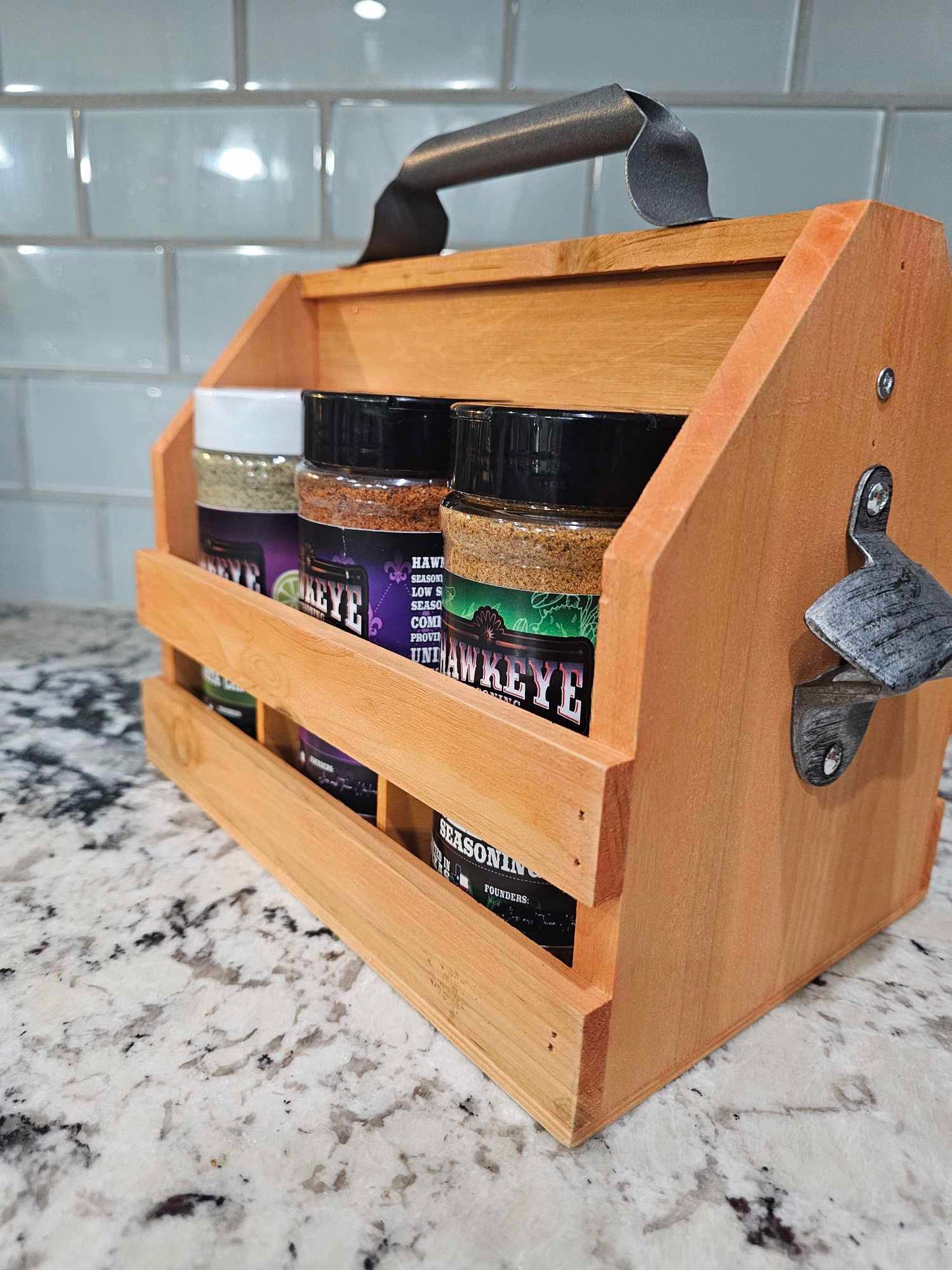 Six Pack Spice Caddy