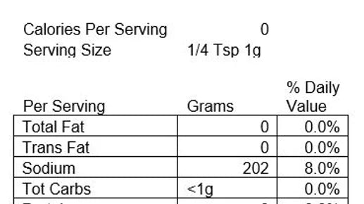 Seafood Seasoning Blend